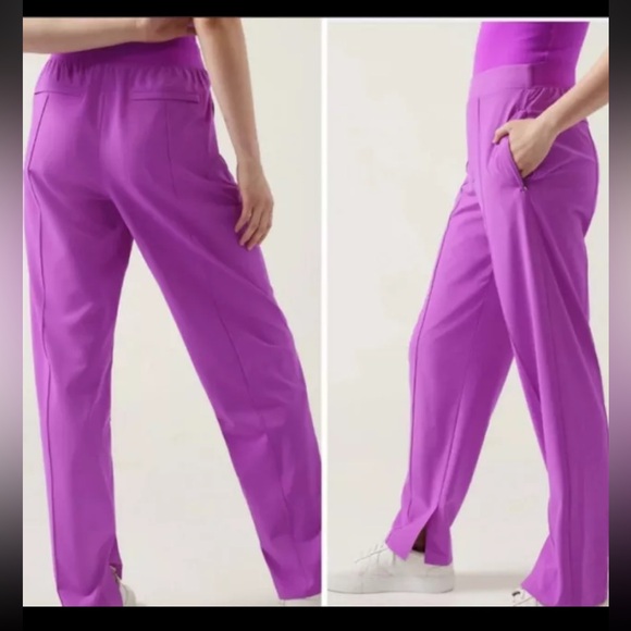 Athleta Jazzy Purple Brooklyn Heights Vienna Slim Pants - Picture 15 of 15